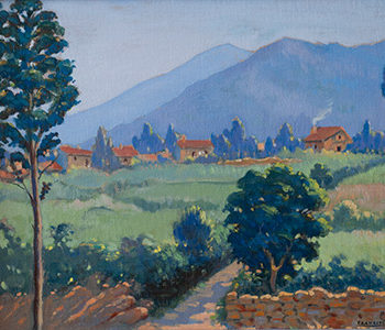 Campiña oleo/lienzo 40 X 50 cm